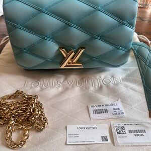 LOUIS VUITTON M24185 GO-14 MM Malletage Lagoon GO-14 - NO TOP HANDLE!